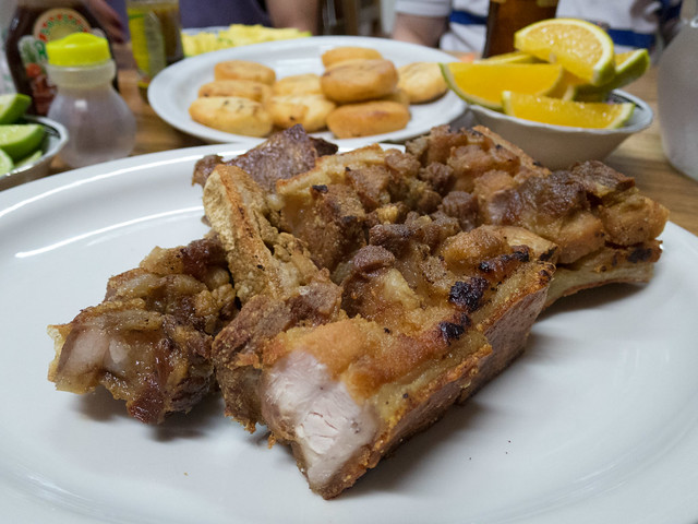 Chicharrón Gloria's famous chicharrón