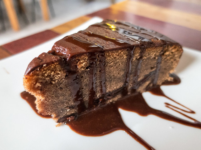 Chocolate and red wine cake