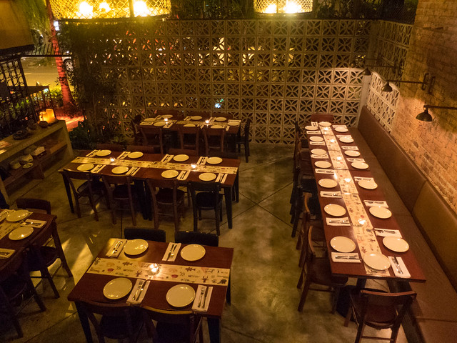 Ground floor dining area