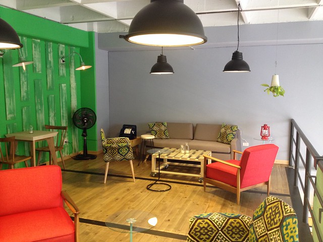 The comfortable upstairs loft offers a little more privacy