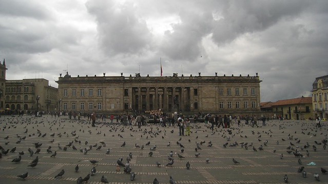Plaza Bolivar in Bogota Plaza Bolivar in Bogota