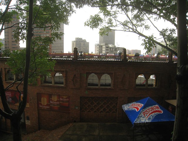 The bullfighting stadium in Bogotá
