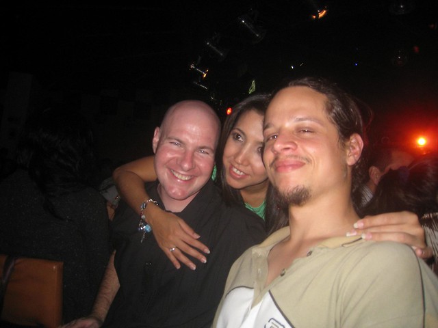 The birthday girl with Martin (right) and me