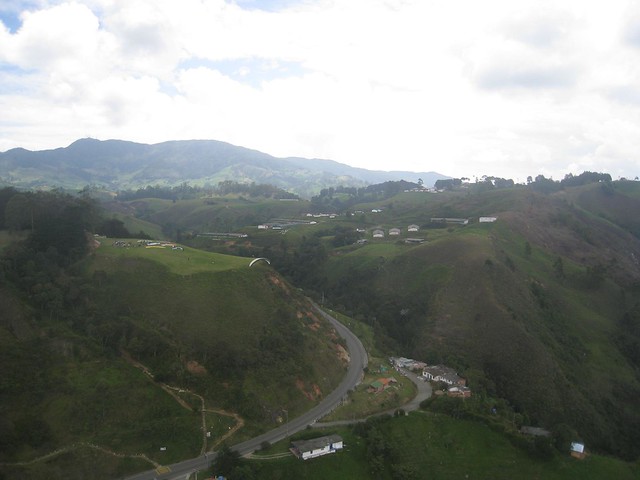 A birds eye view of the landing zone