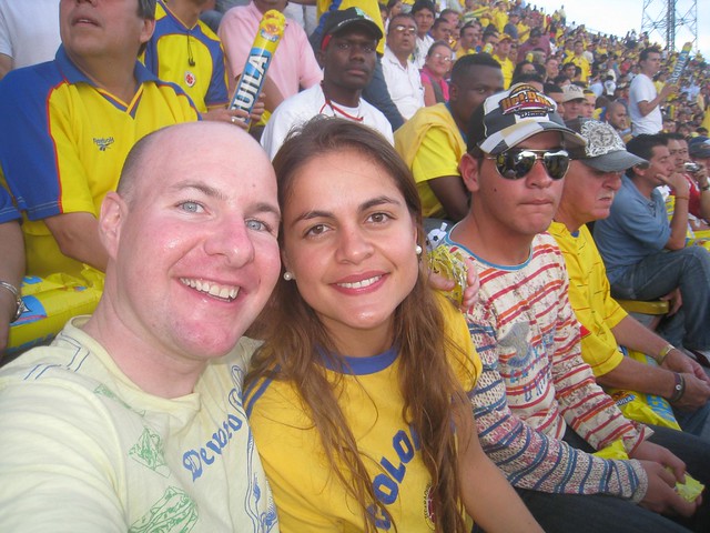 Me, Sirley, her brother, and dad