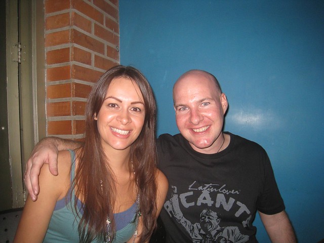 Lily and I at La Octava bar