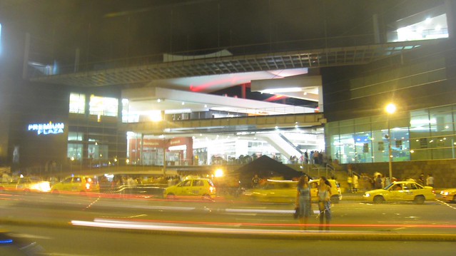 Yellow taxis in Medellin