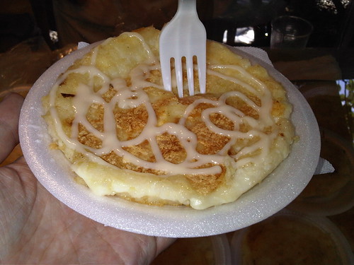 Arepa con queso