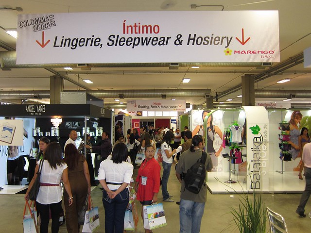 Inside the exhibition hall