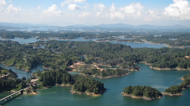 View from atop El Peñol