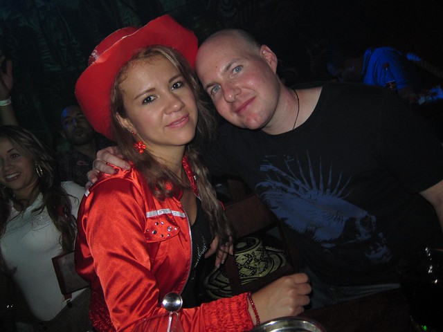My dance partner at Indiana.