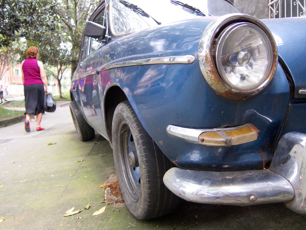 And old VW 1600 Variant