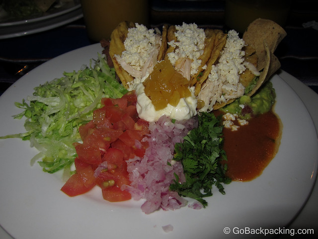 Three chicken tacos Three chicken tacos