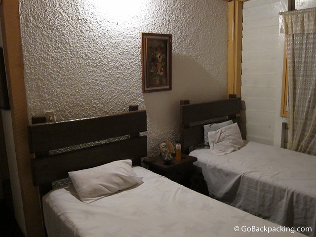 Guest room in the main house