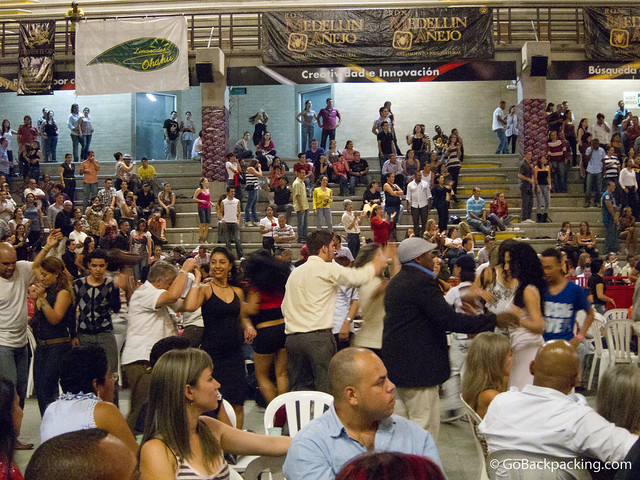 Dance floor in VIP area