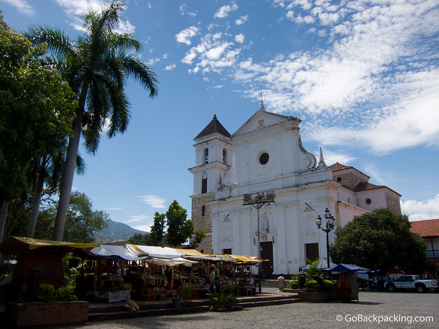Santa Fe de Antioquia Main plaza in Santa Fe de Antioquia
