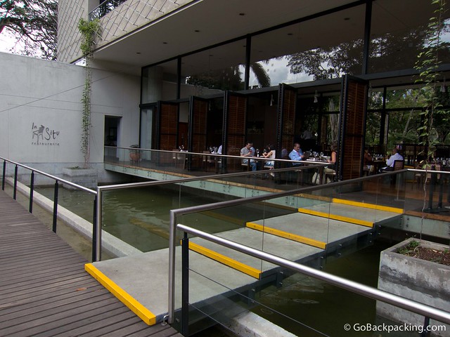 One of the two entrances to In Situ