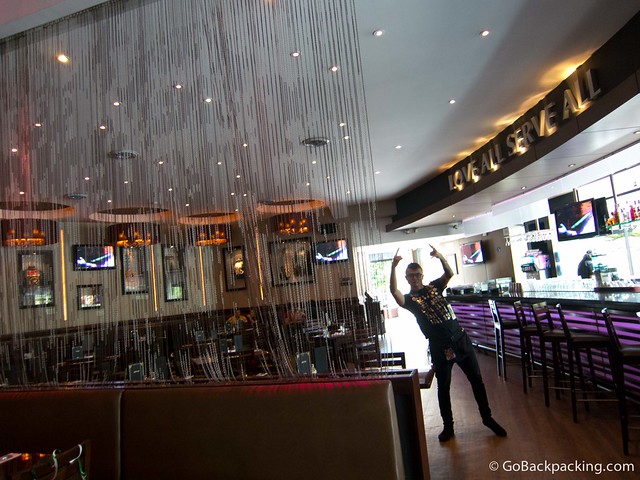 Energetic waiter My energetic waiter