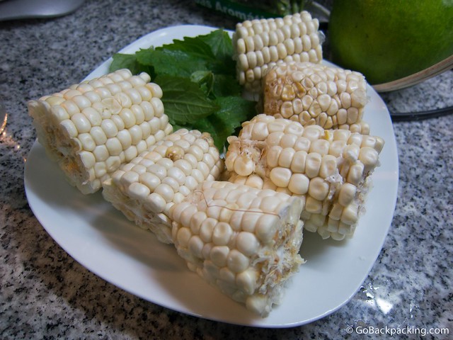 Corn on the cob