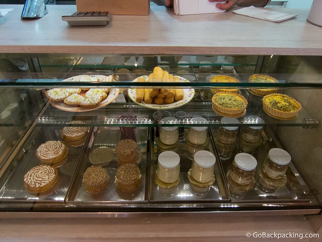 Quiche and pastries to enjoy with your tea