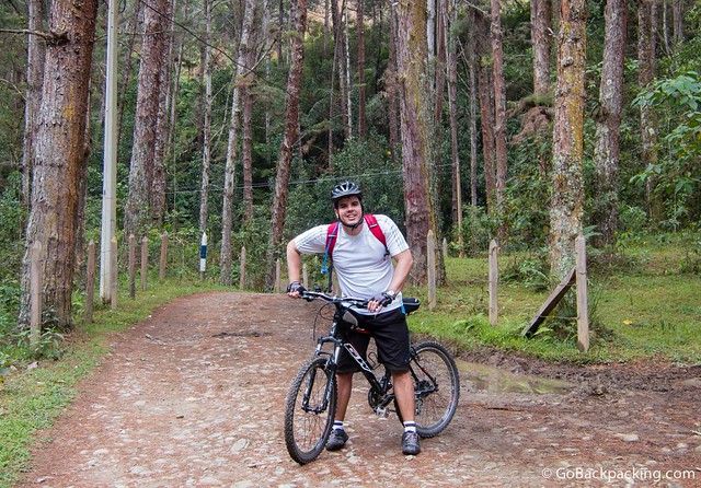 Felipe humors me with a photo break