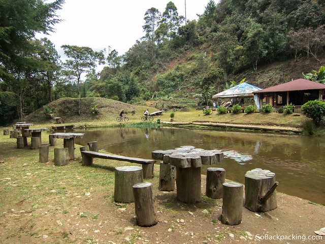 Lunch at the trout farm