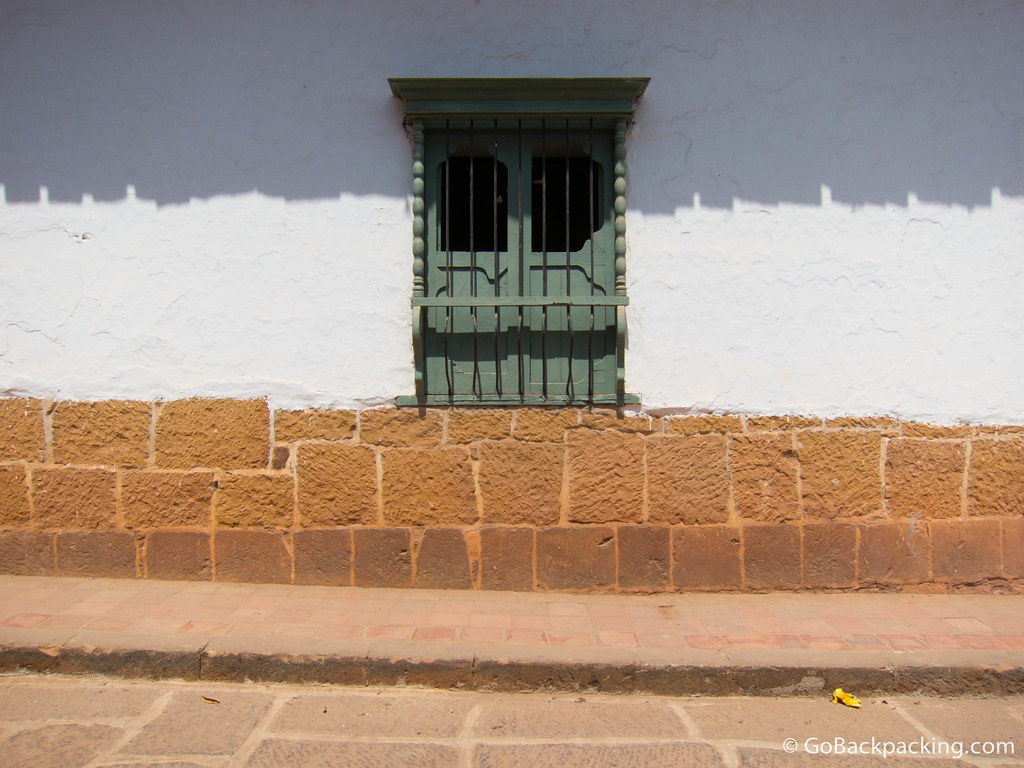 I love the varied colors and textures of the buildings' facades