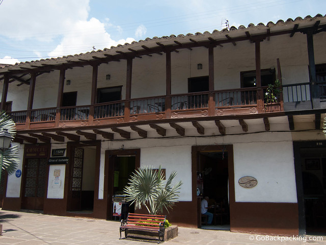 One of my favorite spots, Restaurant La Libertad (on the 2nd floor balcony), has a great view of the main plaza.