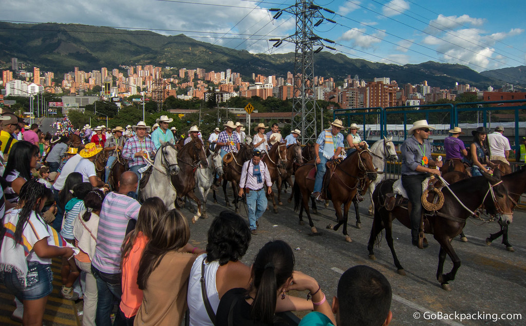 My last photo from the parade, right before Viviana and I walked back to Ciudad del Rio. Between trying to get good photos, and managing the massive crowds, it was a tiring afternoon.